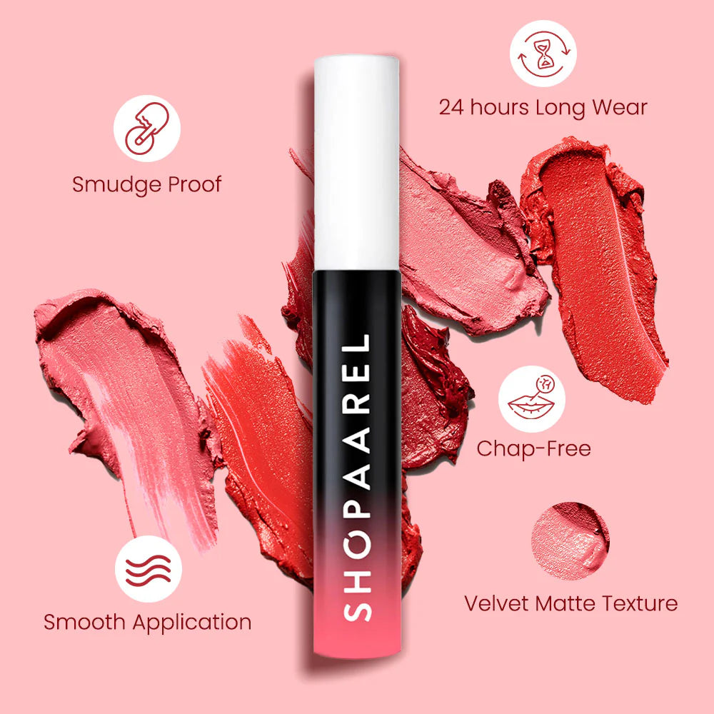shopral Lip Gloss ( Matte Edition )